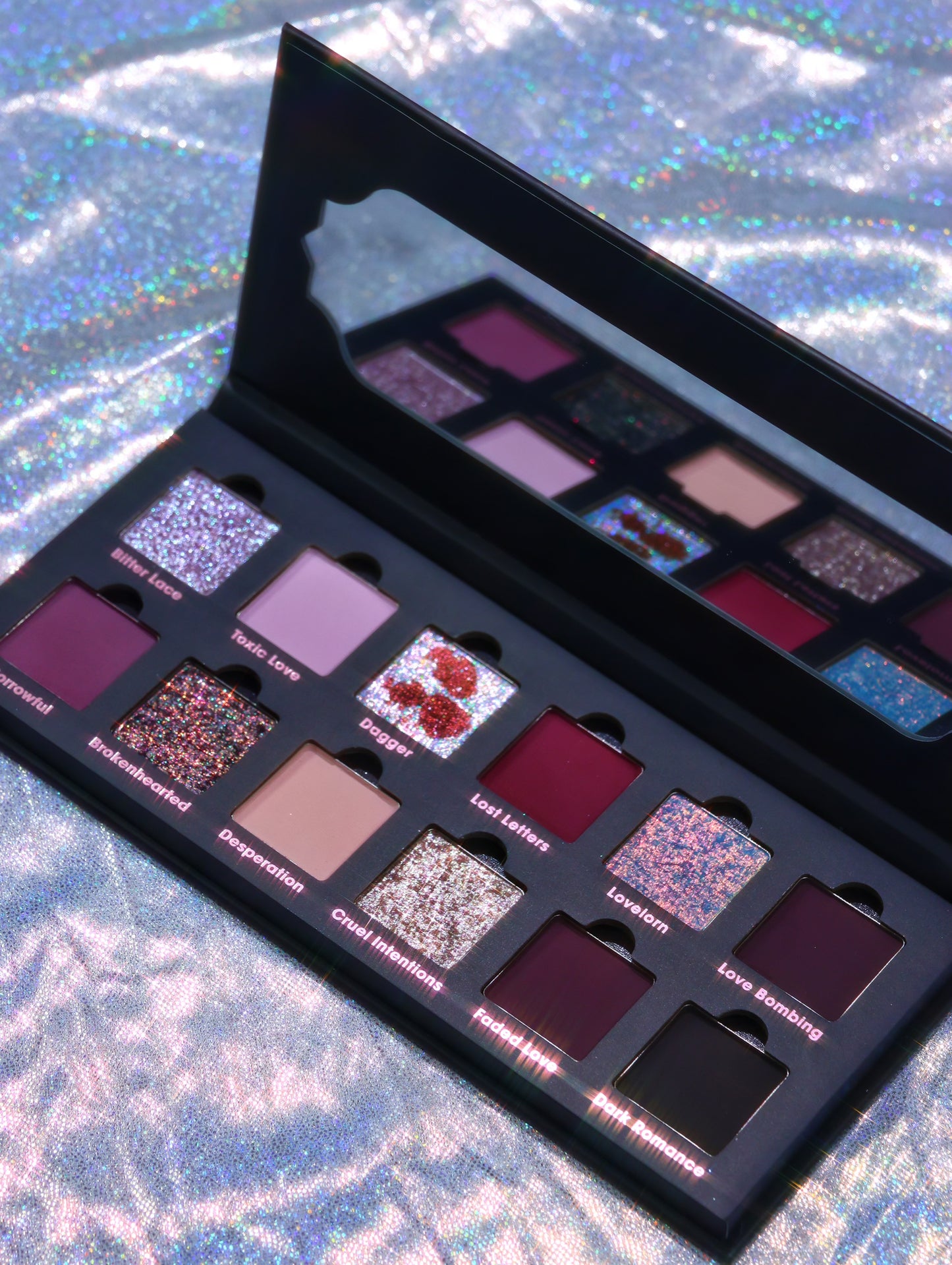 Nevermore 12-Pan Pressed Pigment and Eyeshadow Palette | Backorder: April 10th Shipment