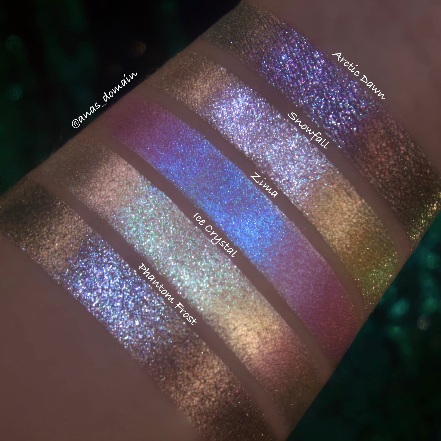 Cold Moon Volume II Full Collection Bundle with FREE 5 - Pan Magnetic Palette - Ensley Reign Cosmetics