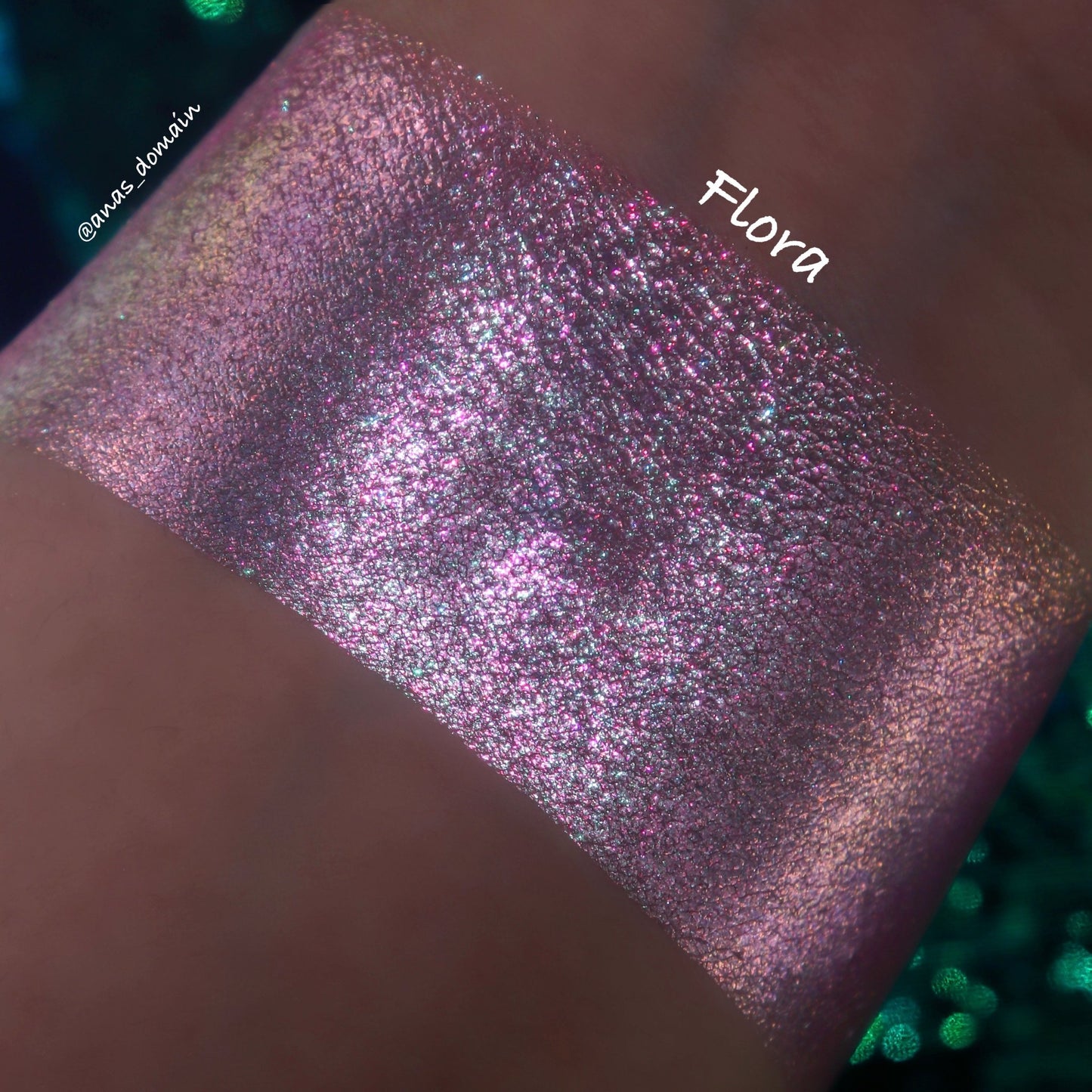 Flora Multichrome Pressed Pigment Shadow Single - Ensley Reign Cosmetics