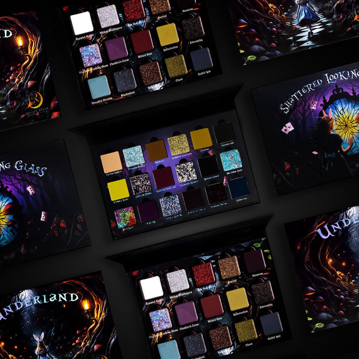 Shattered Looking Glass and Underland Palette Bundle - Ensley Reign Cosmetics