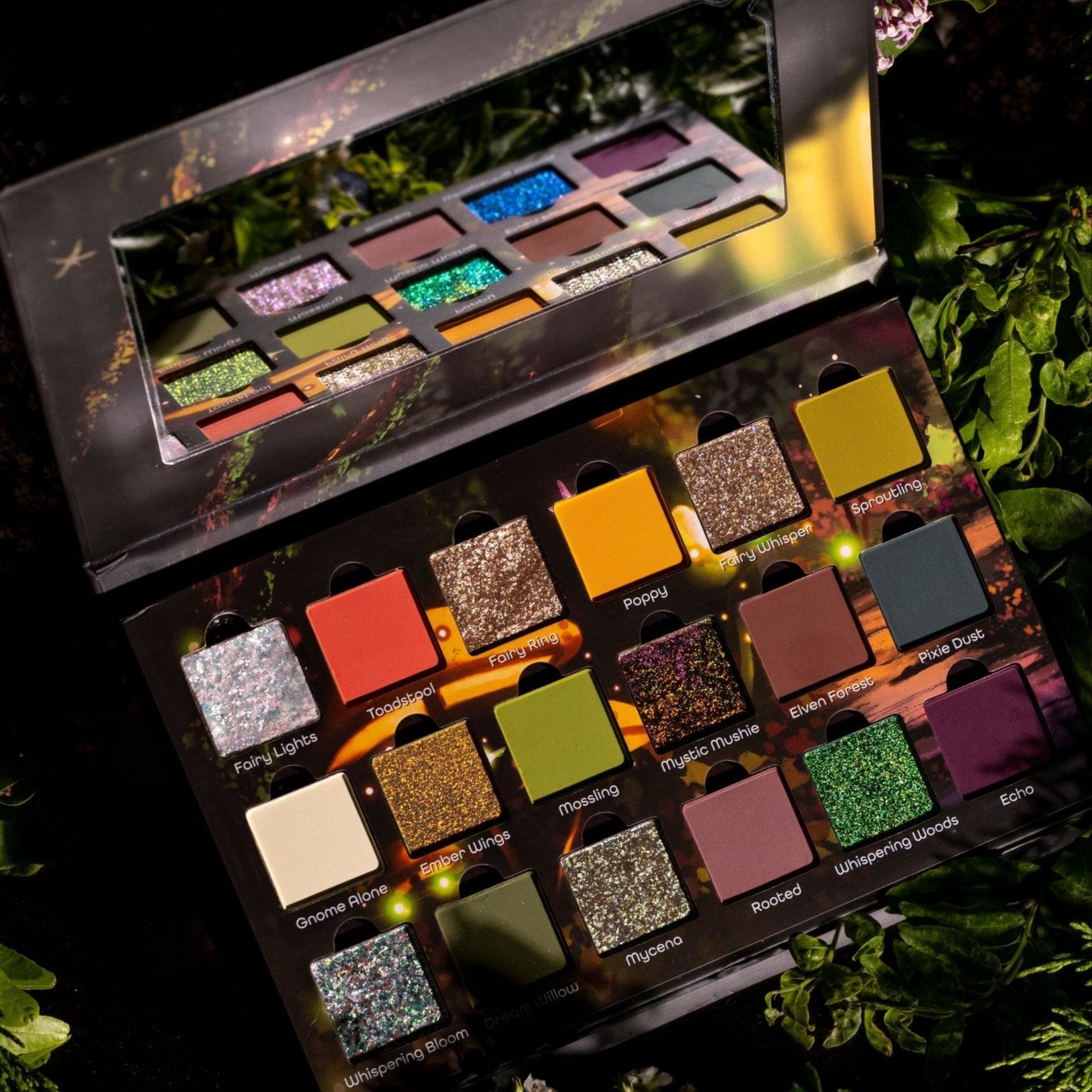 Whispering Woods 18 Pan Makeup Palette - Ensley Reign Cosmetics
