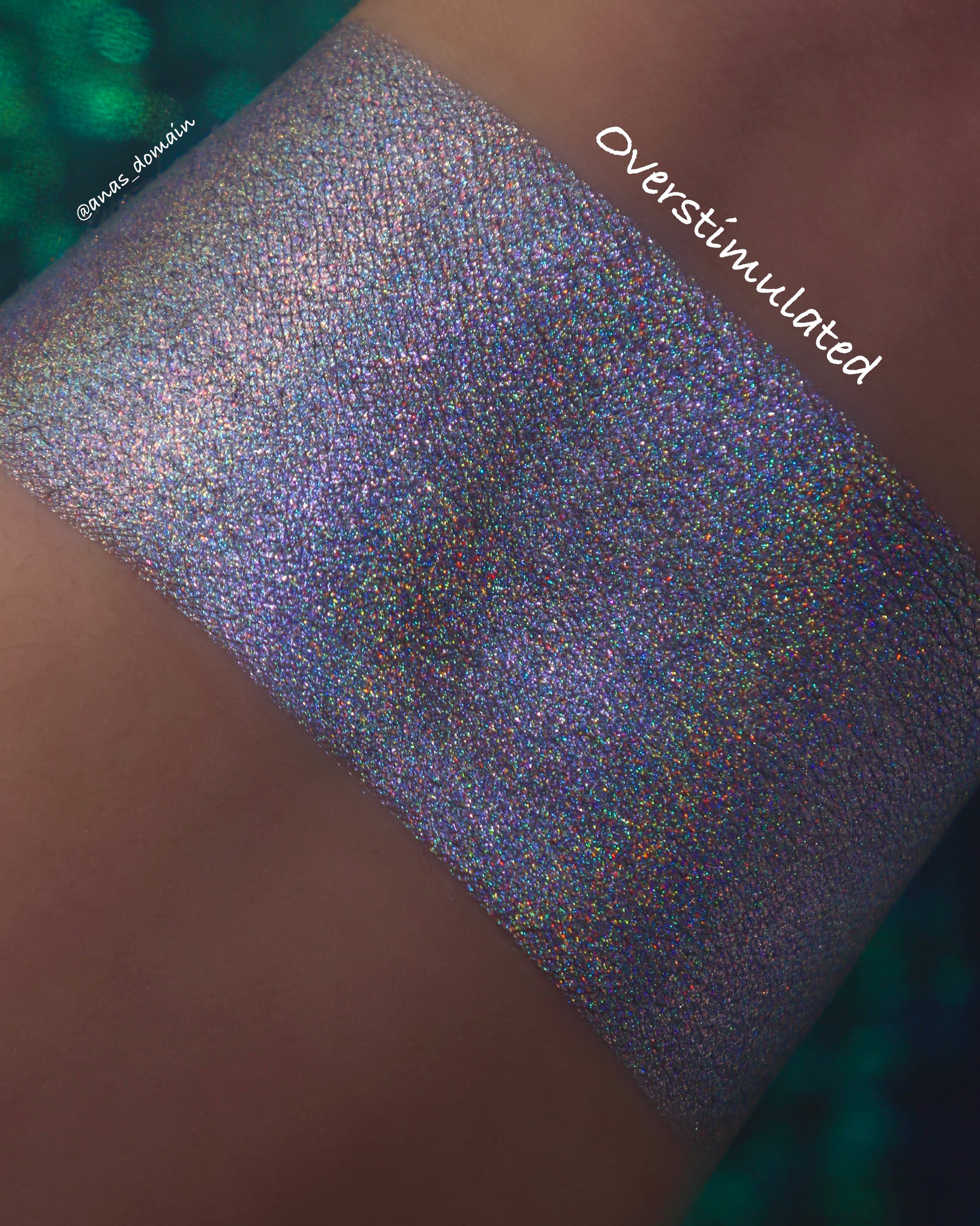 Overstimulated Multichrome Pressed Pigment Eyeshadow Single