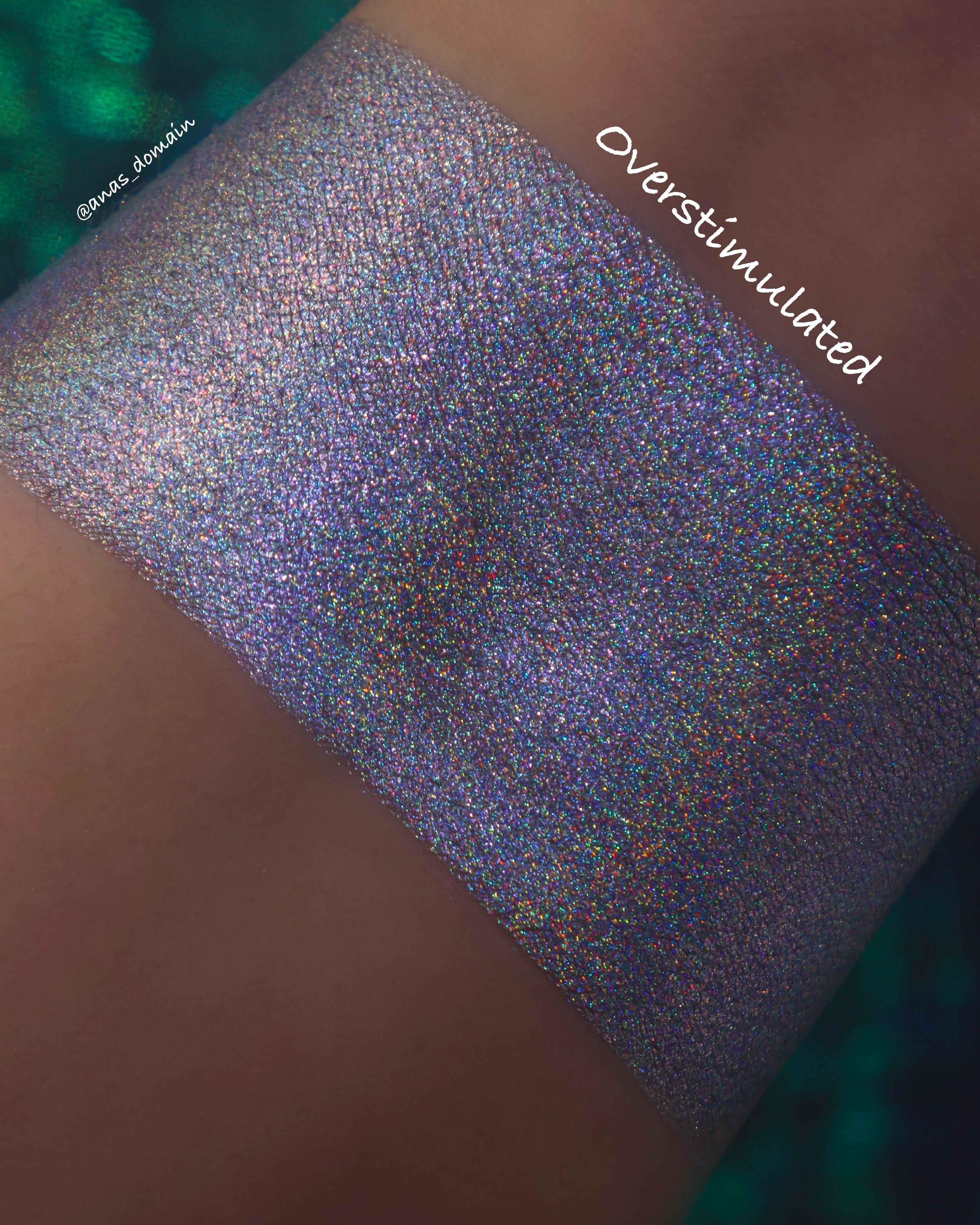 Overstimulated Multichrome Pressed Pigment Eyeshadow Single