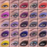 Change The Channel 25-Pan Pressed Pigment and Eyeshadow Palette - Ensley Reign Cosmetics