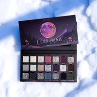 Cold Moon v2: Makeup and Eyeshadow Palette Plus Highlighter Palette Bundle - Ensley Reign Cosmetics