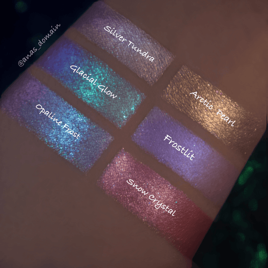 Cold Moon v2: Makeup and Eyeshadow Palette Plus Highlighter Palette Bundle - Ensley Reign Cosmetics