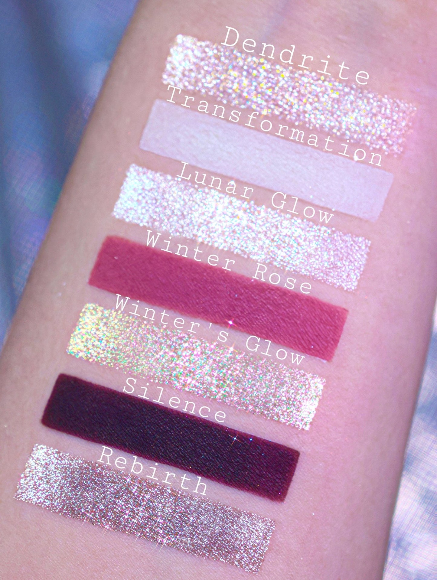 Cold Moon Volume 2 Makeup and Eyeshadow Palette - Ensley Reign Cosmetics