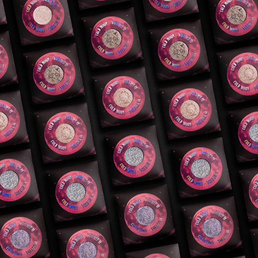 Cold Moon Volume II Full Collection Bundle with FREE 5 - Pan Magnetic Palette - Ensley Reign Cosmetics