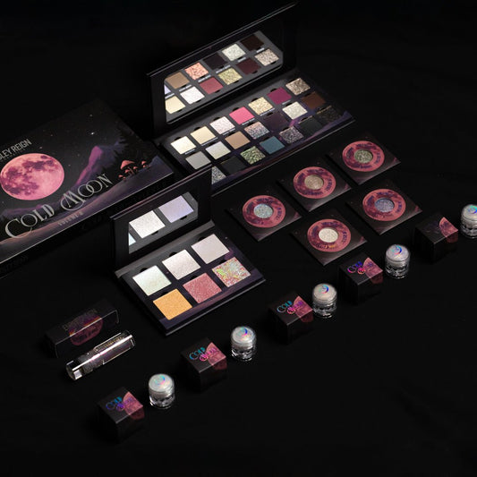 Cold Moon Volume II Full Collection Bundle with FREE 5 - Pan Magnetic Palette - Ensley Reign Cosmetics