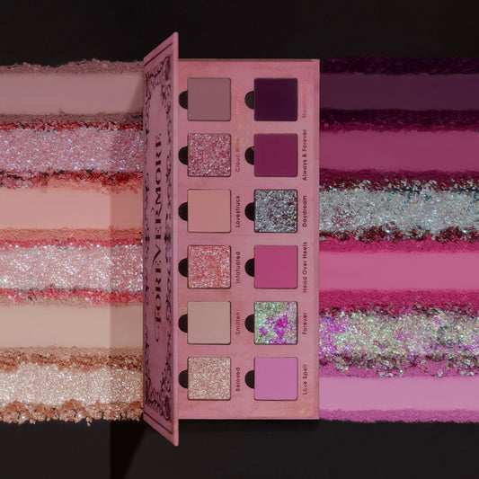 Forevermore 12 - Pan Pressed Pigment and Eyeshadow Palette - Ensley Reign Cosmetics