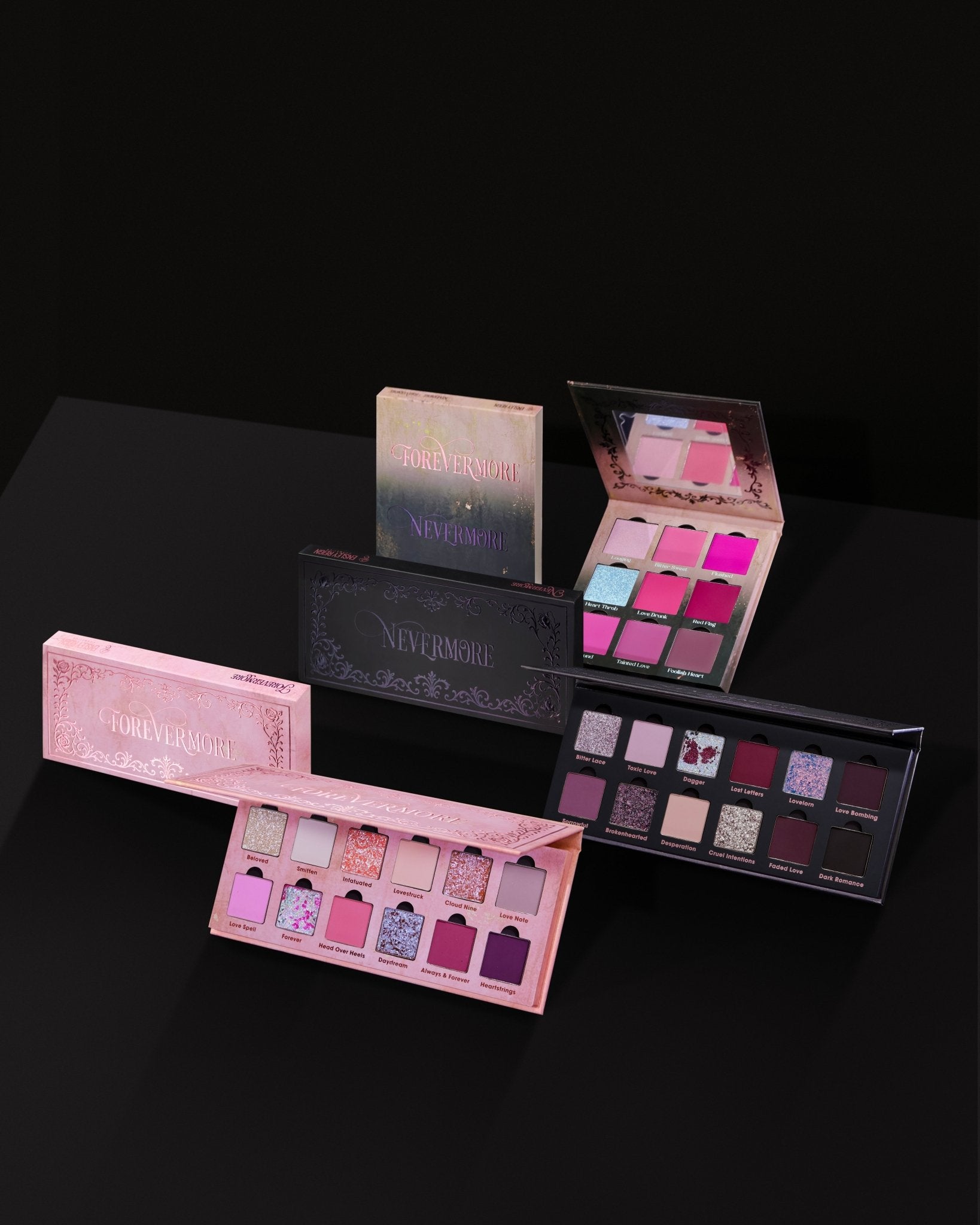 Forevermore Nevermore Three Palette Bundle - Ensley Reign Cosmetics