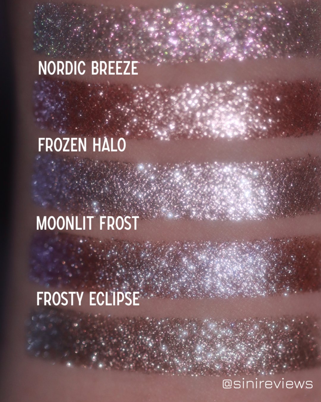 Frosty Eclipse Pressed Eyeshadow - Ensley Reign Cosmetics