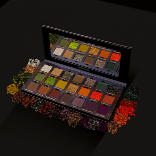 Harvest Moon 21-Pan Fall Pressed Pigment & Eyeshadow Palette - Ensley Reign Cosmetics