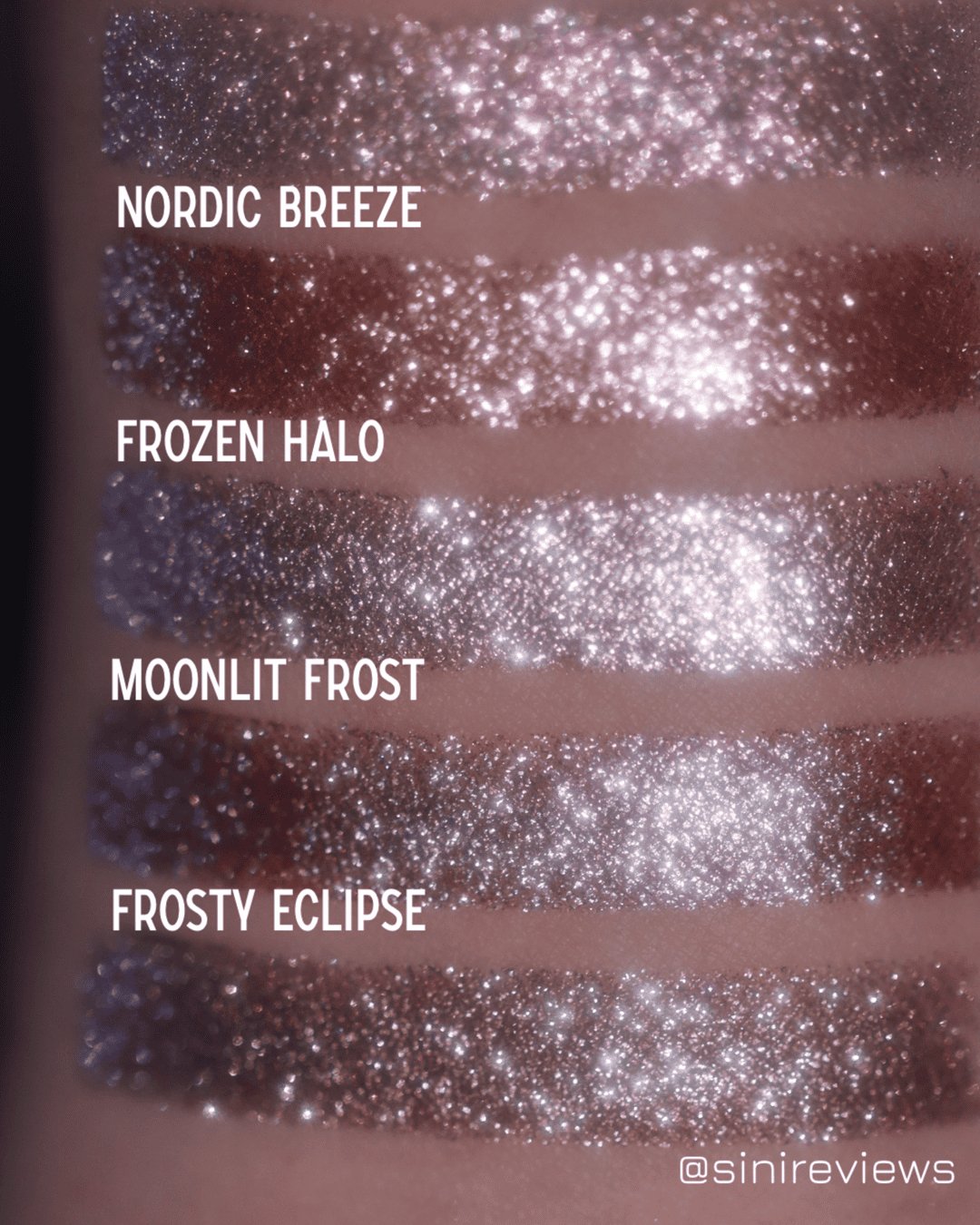 Icy Aura Pressed Eyeshadow - Ensley Reign Cosmetics