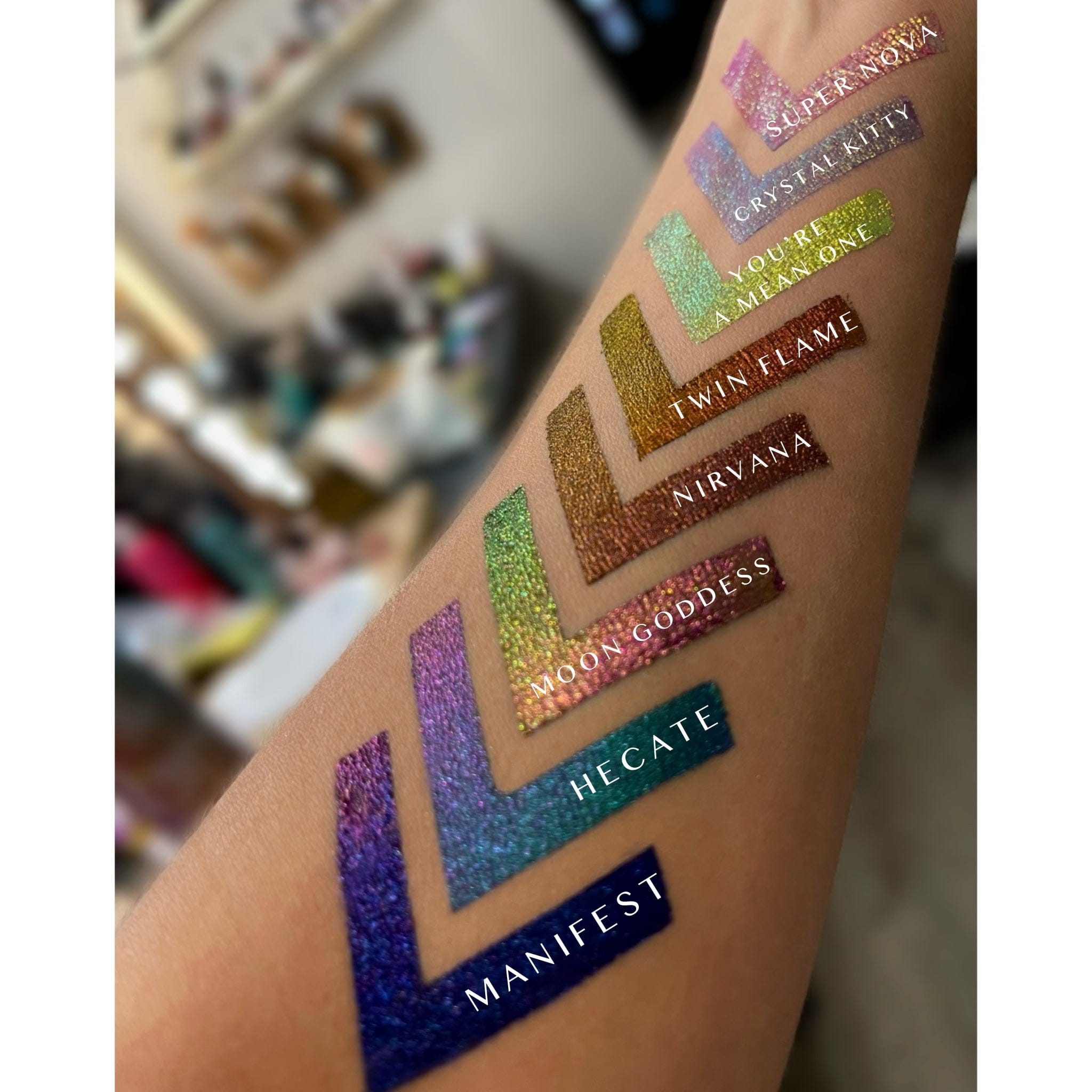 Multi-Chrome Molten Liquid Eyeshadow - Ensley Reign Cosmetics