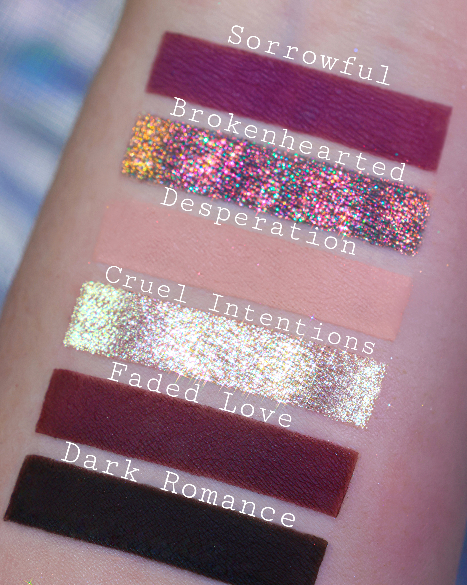 Nevermore 12 - Pan Pressed Pigment and Eyeshadow Palette - Ensley Reign Cosmetics