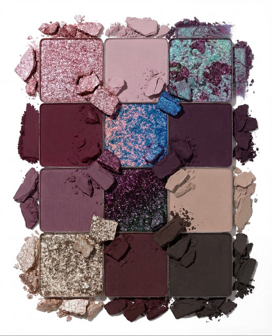 Nevermore 12 - Pan Pressed Pigment and Eyeshadow Palette - Ensley Reign Cosmetics