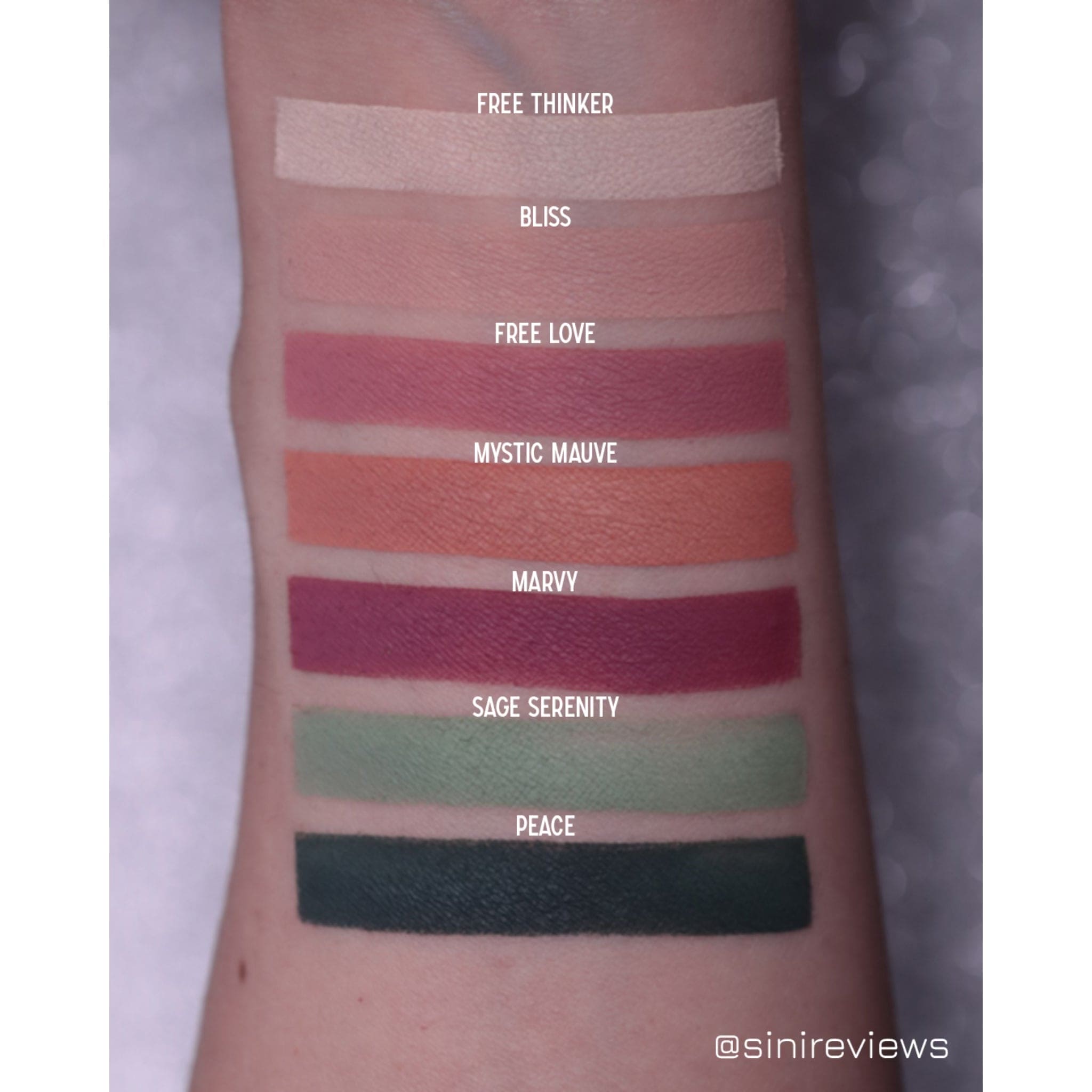 PREORDER 1 - 2 WEEKS Groovy Garden Eyeshadow Palette - Ensley Reign Cosmetics