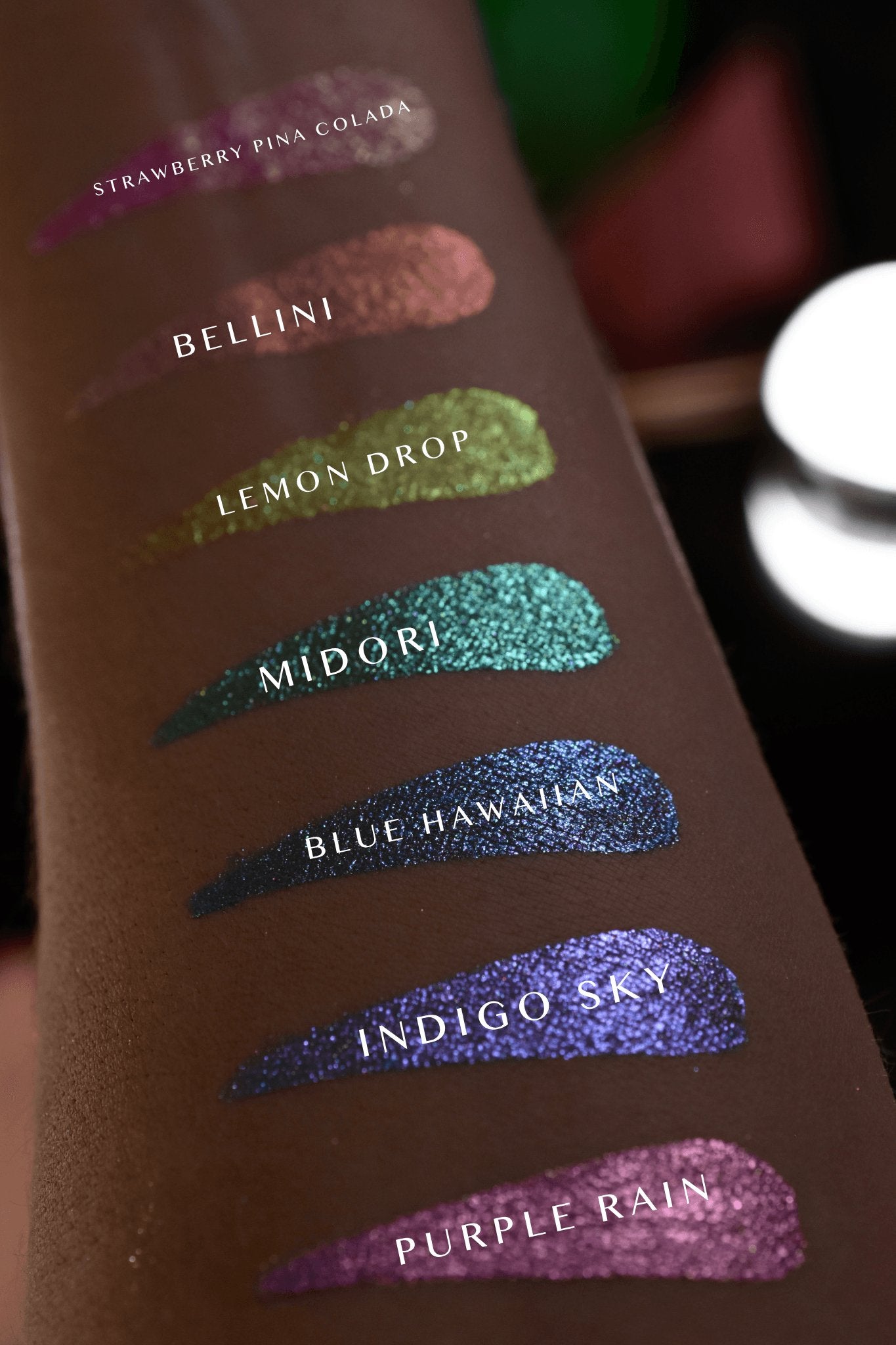 Spring Pastel Molten Liquid Shadow Collection - Ensley Reign Cosmetics